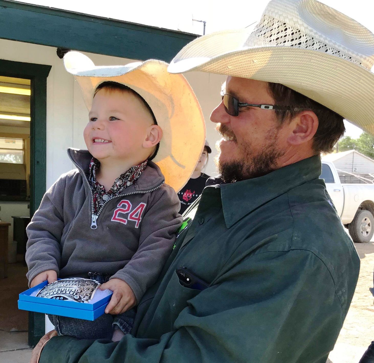 Stetson Steele -- Jake Eary Memorial Rodeo character buckle